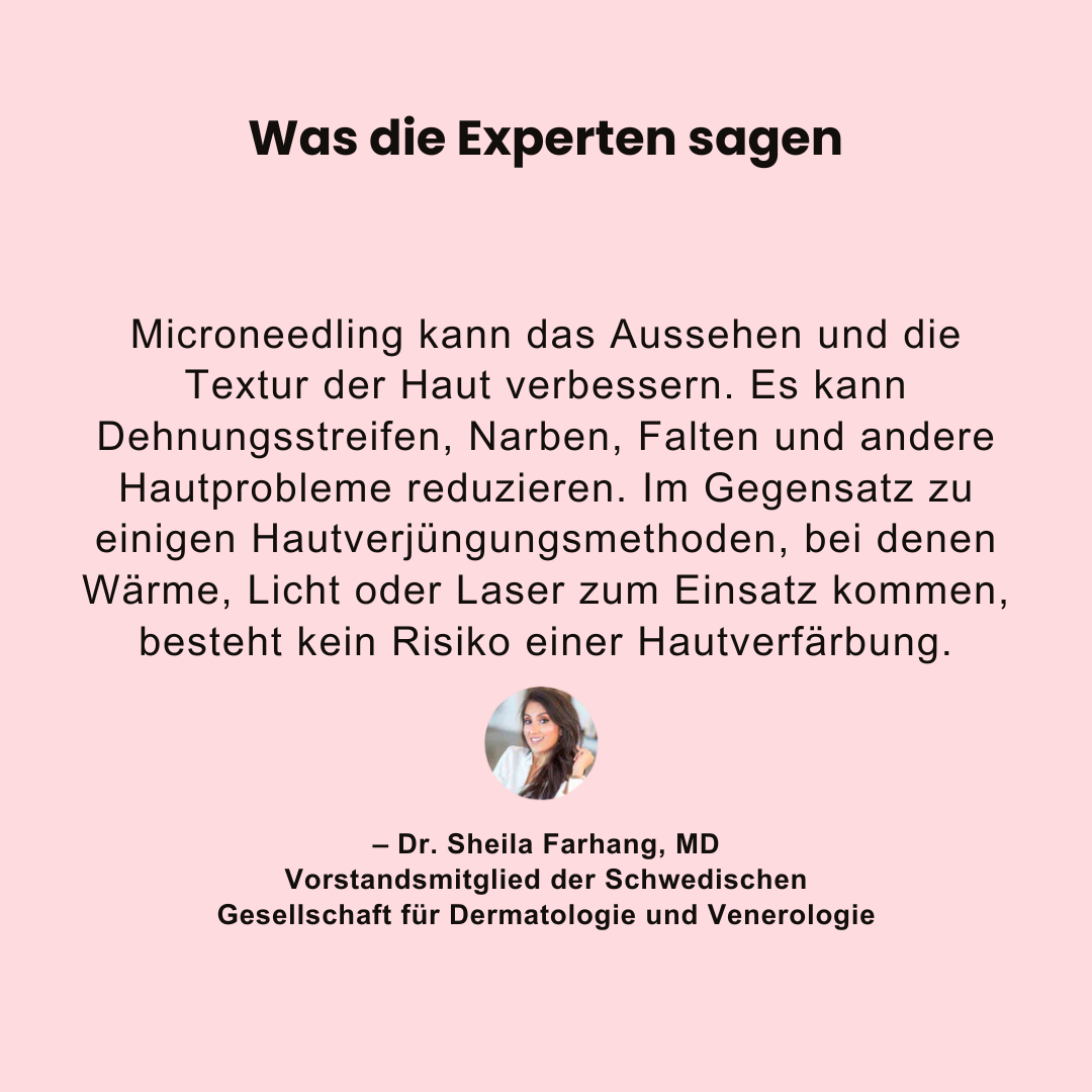 Professionell wiederaufladbarer Microneedling Dermapen