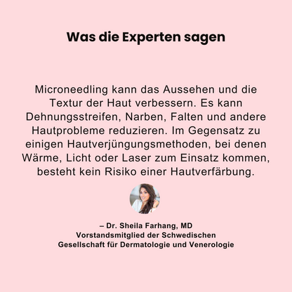 Professionell wiederaufladbarer Microneedling Dermapen