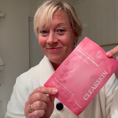 4 x Bio-Kollagen-Masken